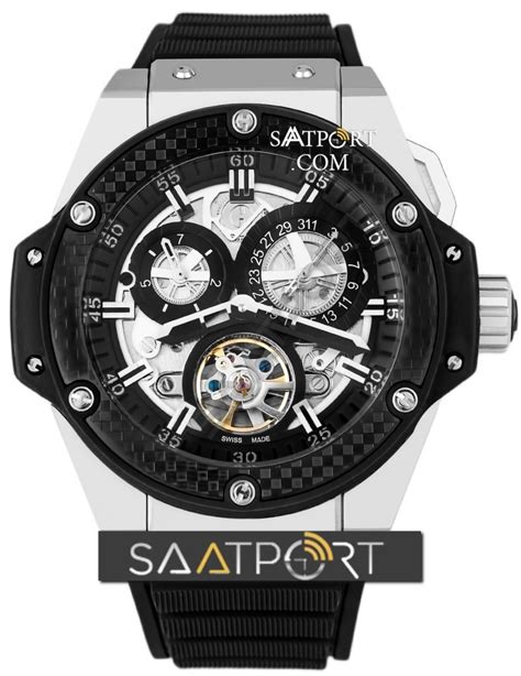 hublot king power tourbillon black strap black 44mm|mp 13 tourbillon for sale.